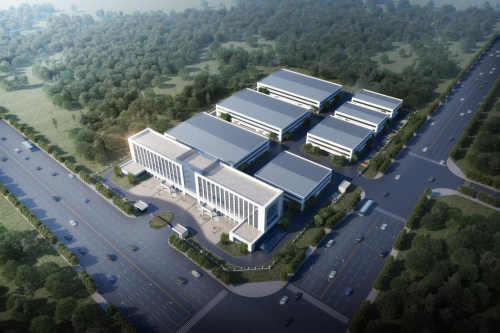 蚌埠高新产业基地项目全面封顶