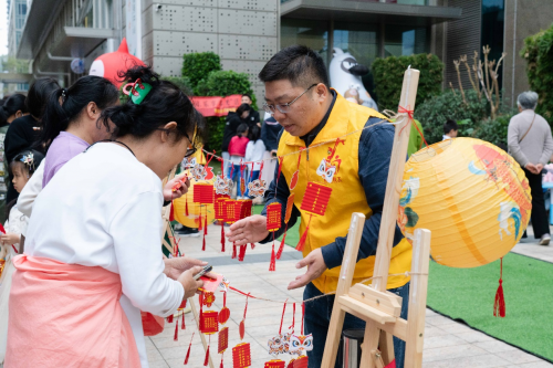 深圳国寿联合香安社区党群服务中心举办  元宵游园活动